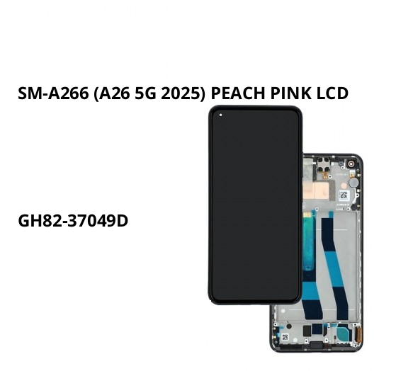 SM-A266 (A26 5G 2025) PEACH PINK LCD