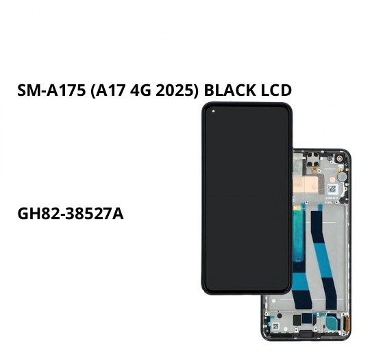 SM-A175 (A17 4G 2025) BLACK LCD