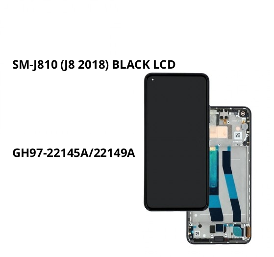SM-J810 (J8 2018) BLACK LCD
